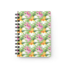 Load image into Gallery viewer, Floral - Spiral Bound Journal