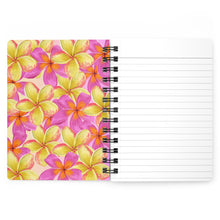 Load image into Gallery viewer, PLUMERIA Spiral Bound Journal