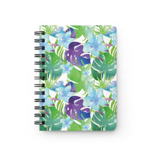 Load image into Gallery viewer, Monstera Spiral Bound Journal