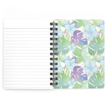 Load image into Gallery viewer, Monstera Spiral Bound Journal