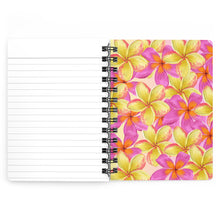 Load image into Gallery viewer, PLUMERIA Spiral Bound Journal