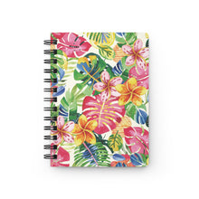 Load image into Gallery viewer, TROPICAL FLORAL - Spiral Bound Journal
