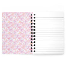 Load image into Gallery viewer, PINK FLORAL - Spiral Bound Journal
