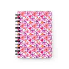 Load image into Gallery viewer, PINK FLORAL - Spiral Bound Journal
