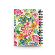 Load image into Gallery viewer, TROPICAL FLORAL - Spiral Bound Journal
