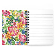 Load image into Gallery viewer, TROPICAL FLORAL - Spiral Bound Journal

