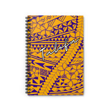 Load image into Gallery viewer, TALOFA - Spiral Notebook - Ruled Line
