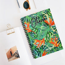 Load image into Gallery viewer, OHANA - Spiral Notebook - Ruled Line
