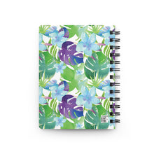 Load image into Gallery viewer, Monstera Spiral Bound Journal
